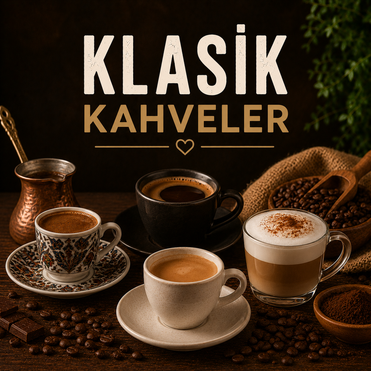 KLASİK KAHVELER